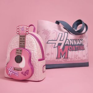 Hannah Montana Guitar Canvas Tote Bag