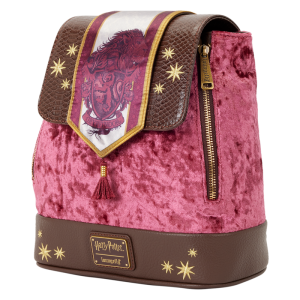 Exclusive Harry Potter Gryffindor Banner Velvet Mini Backpack