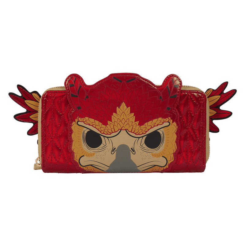 Funko Pop! By Loungefly Harry Potter Exclusive Fawkes Phoenix Cosplay Zip Around Wallet
