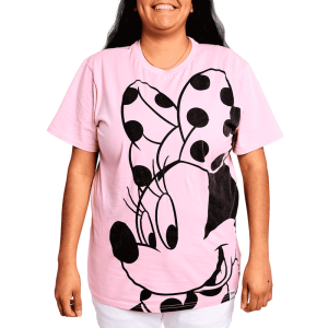 Minnie Mouse Floral Rock The Dots Unisex Tee