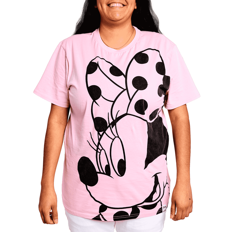 Minnie Mouse Floral Rock The Dots Unisex Tee