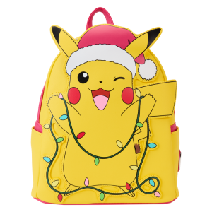 Pokémon Santa Pikachu String Lights Light Up Mini Backpack