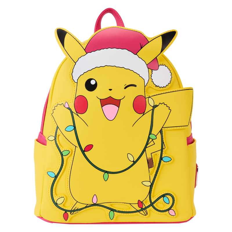 Pokémon Santa Pikachu String Lights Light Up Mini Backpack