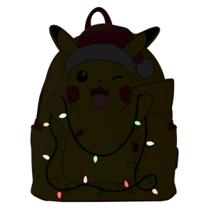 Pokémon Santa Pikachu String Lights Light Up Mini Backpack