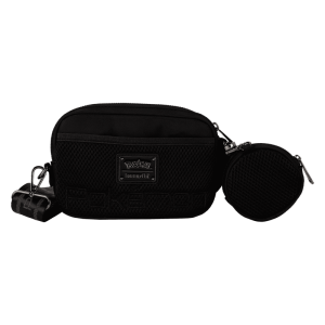 Pokémon Pikachu & Mewtwo Glow Nylon Sling Crossbody Bag with Coin Bag