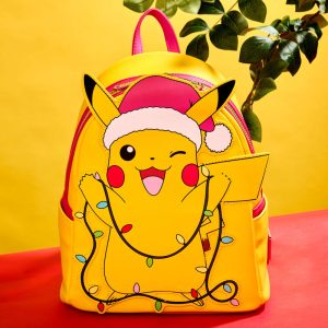Pokémon Santa Pikachu String Lights Light Up Mini Backpack