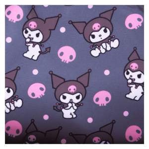 Sanrio Kuromi Monochrome Cosplay Convertible Mini Backpack & Crossbody Bag