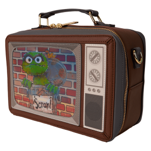 Sesame Street Lenticular Retro TV Triple Lenticular Crossbody Bag