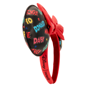 Mickey & Friends Classic All-Over Print Mini Backpack With Ear Headband