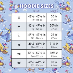 Mickey & Friends Winter Wonderland Unisex Hoodie