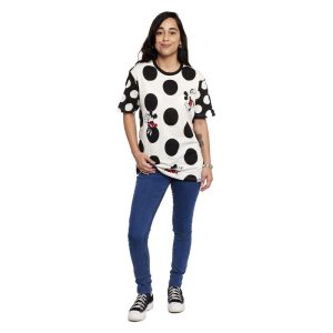 Minnie Mouse Rocks the Dots Classic All-Over Print Unisex Tee 