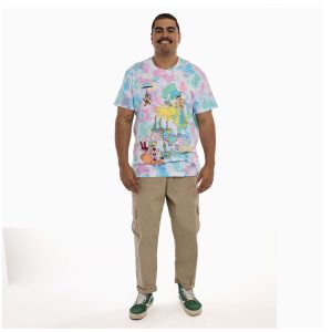 Alice in Wonderland Unbirthday Tie-Dye Unisex Tee